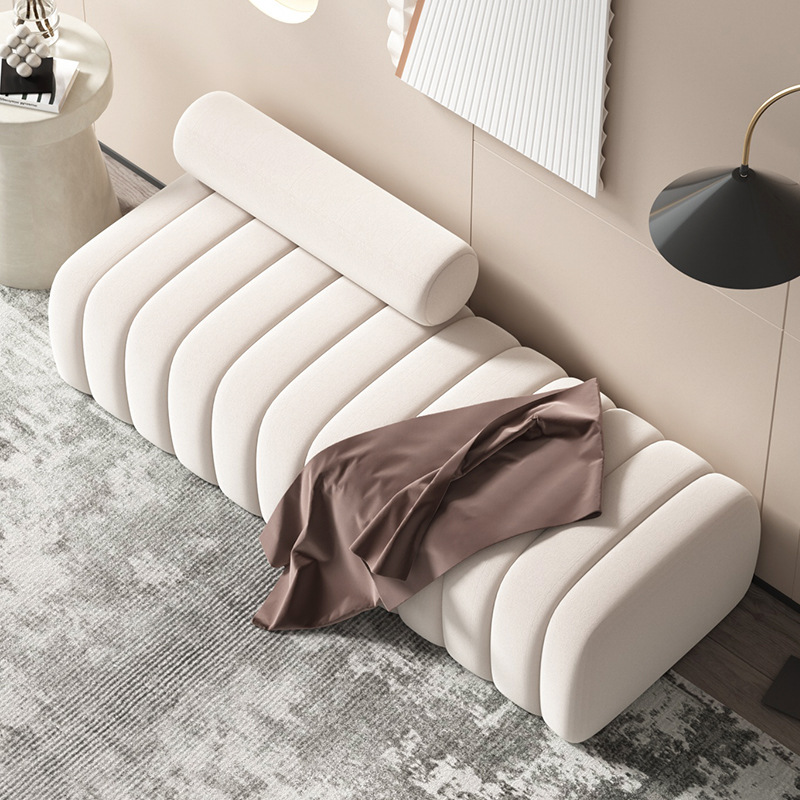 换鞋凳家用门口轻奢长条凳卧室床尾凳高级感穿鞋坐凳衣帽间沙发凳