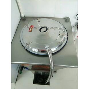 农村家用无哈气锅盖烧火做饭无蒸汽不锈钢升级版无气锅盖加厚耐用