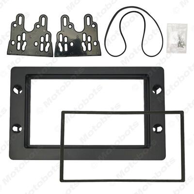 适用于SAAB萨博9-5(05~11年)汽车影音双锭DVD导航面板CD机改装框