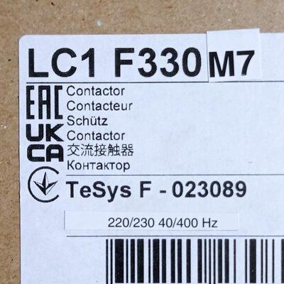LC1F330M7接触器LC1F330M7330A220V接触器LC1F330M7交流接触器