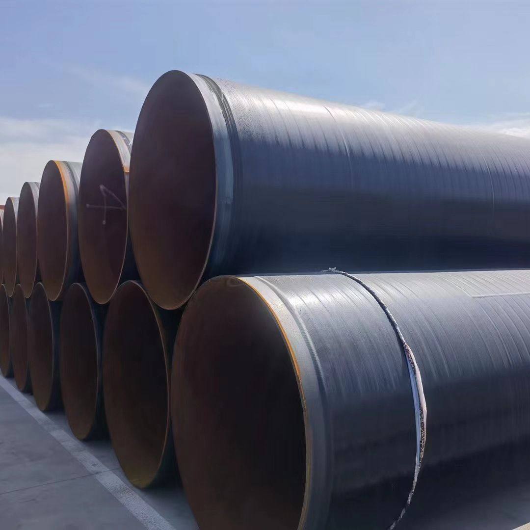 厂家直销天然气输送防腐钢管 3PE无缝螺旋钢管 给水涂塑防腐钢管