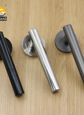 锌合金门锁SG-L-S-F0904把手门锁万科室内门门锁房门锁太空铝门锁