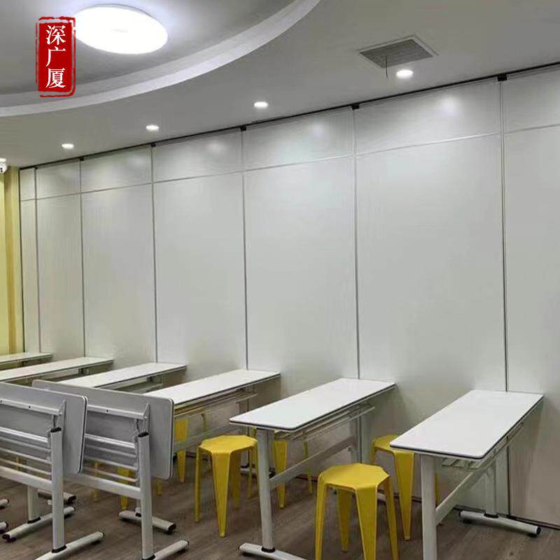 酒店移动隔断门宴会大厅屏风隔断饭店包厢活动隔断超高型隔墙