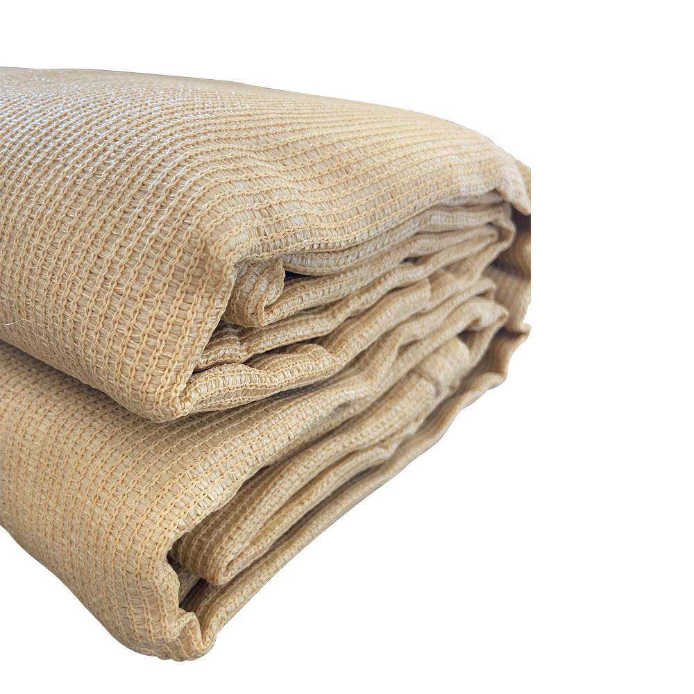 轩庆工厂现货供应HDPE聚乙烯四边形5x5m花园户外遮阳帆遮阳网防晒