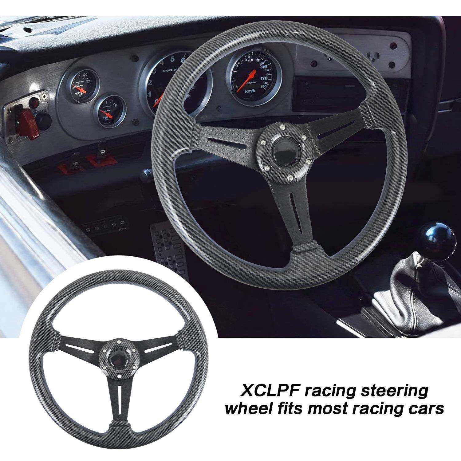 汽车改装配件转向盘350mm赛车方向盘汽车碳纤维方向盘通用车型适,电子元器件市场,其它元器件,淘宝优惠券,粉丝福利购,淘宝优惠卷