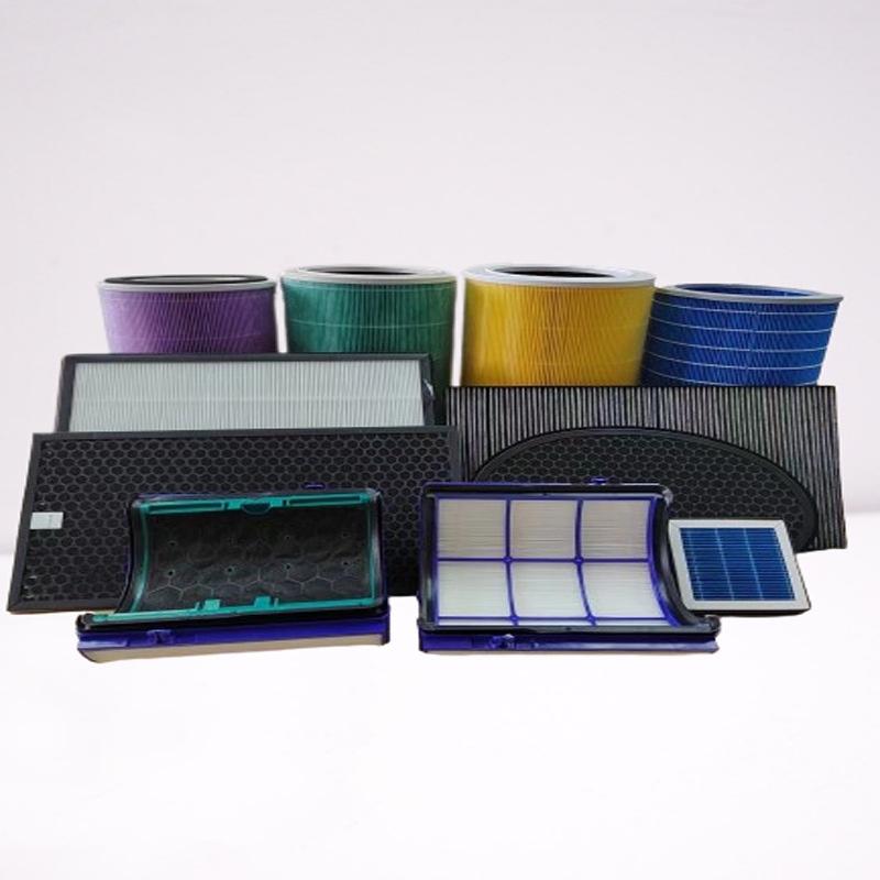 空气净化器滤网扫地机吸尘器汽车滤清器HEPA新风机滤网pet过滤网