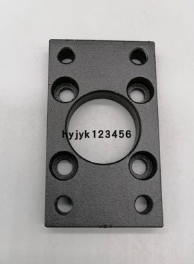 专卖亚德客气缸附件安装底座F-SC32FA孔距32.5材质铁电缸法兰板