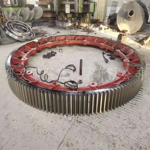 长期销售回转窑配件大小齿轮轮带托轮挡轮可来图来样制作