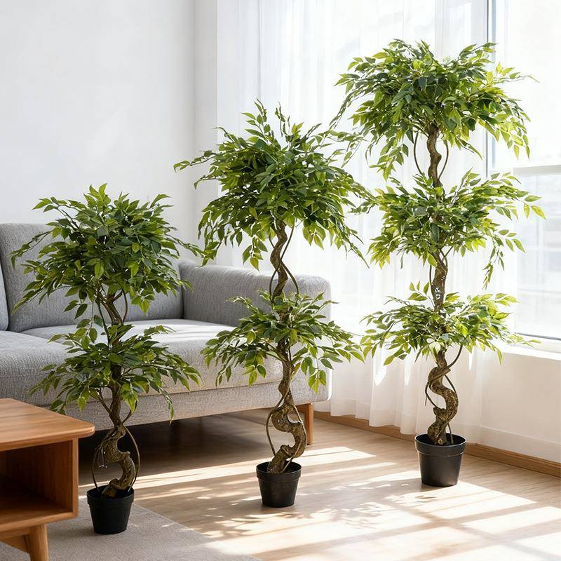 仿真人造绿植榕树酒店橱窗落地大型装饰仿真榕树工程造景仿真绿植