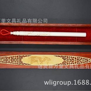 万里文具集团直销胎发毛笔胎毛笔套装婴儿纪念品胎毛笔推广