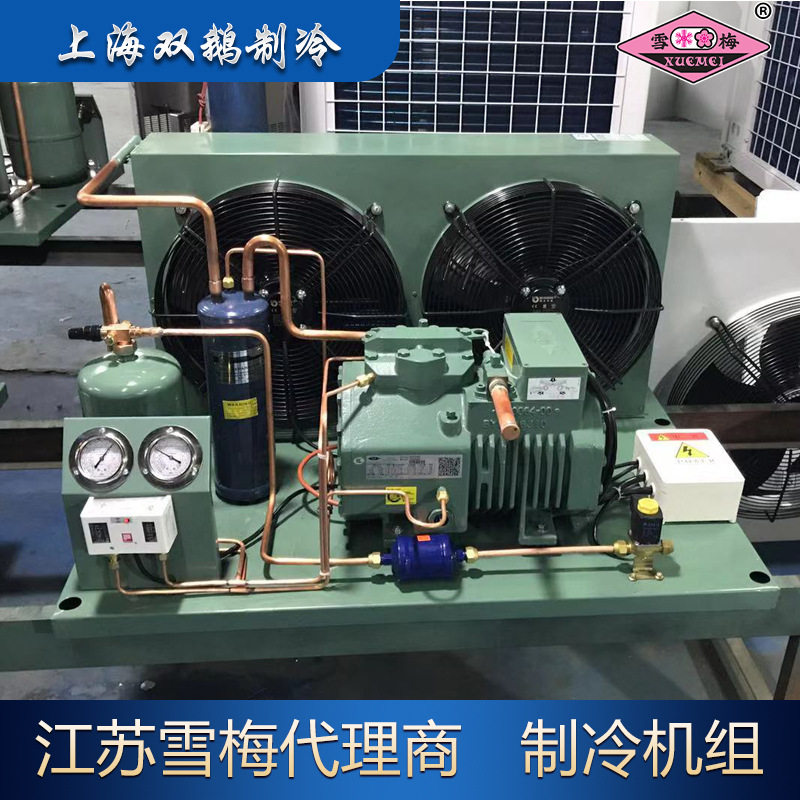 供应江苏雪梅机组 1500-AV-71 敞开式风冷 15匹 冷库制冷冷凝机组