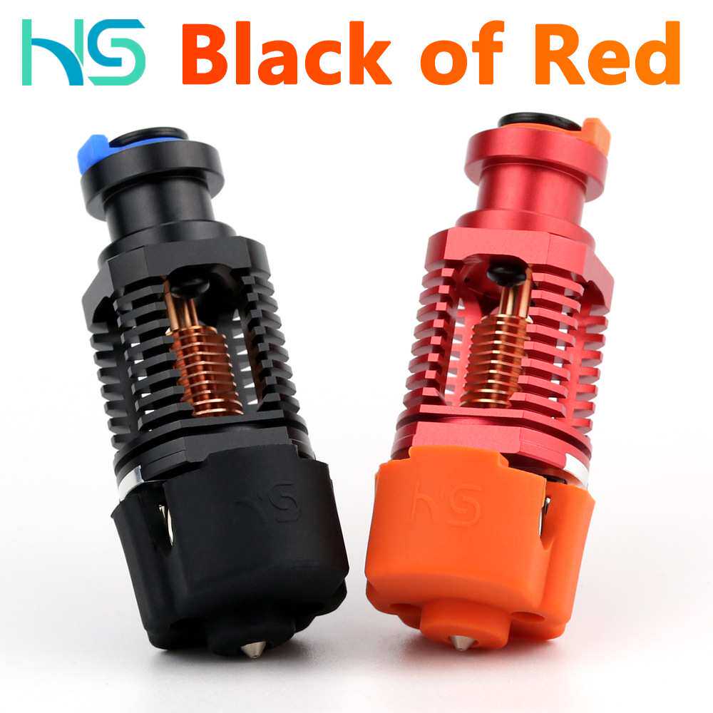 3D打印机配件 高品质挤出头Red Lizard k1全金属精密钛合金喉管