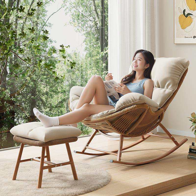 摇摇椅躺椅成人可睡觉2025新款单人藤椅阳台家用休闲沙发懒人椅子,玩具/童车/益智/积木/模型,毛绒/玩偶/公仔/布艺类玩具,淘宝优惠券,粉丝福利购,淘宝优惠卷