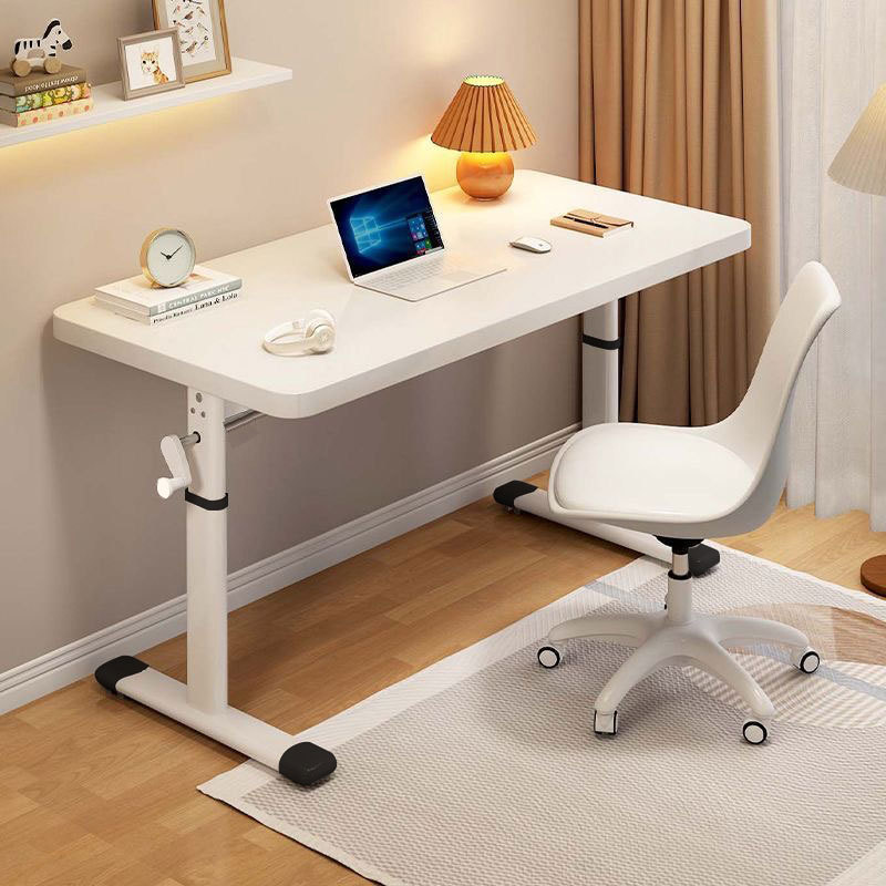 手动可升降学习桌儿童家用站立电脑桌写字桌手摇学生简约办公书桌