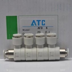 亚德客 AFD4 AFD6 AFD8 AFD10 AFD12 可旋可变六通接头