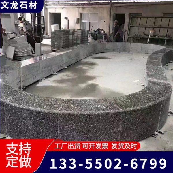 花岗岩树坑石公园树围石花坛树池石坐凳园林绿化大理石树穴石侧石