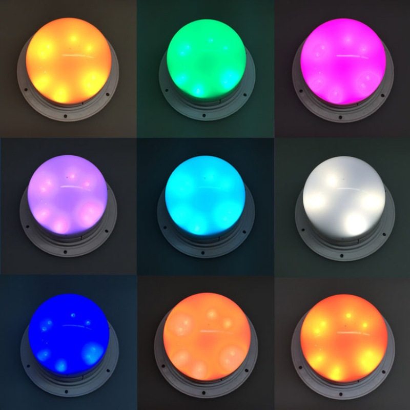 佛山灯饰滚塑发光家具充电光源红外遥控120MM灯芯