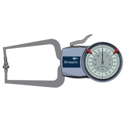 供应德国kroeplin指针式厚度测量卡规D220T
