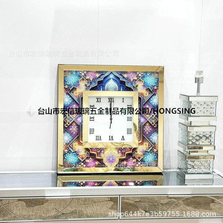 钟表客厅轻奢现代简约家用餐厅时钟挂墙个性创意时尚网红装饰挂钟