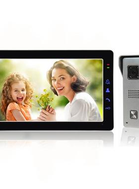 新款别墅9寸彩色有线可视对讲门铃楼宇门禁系统/VIGtech直销