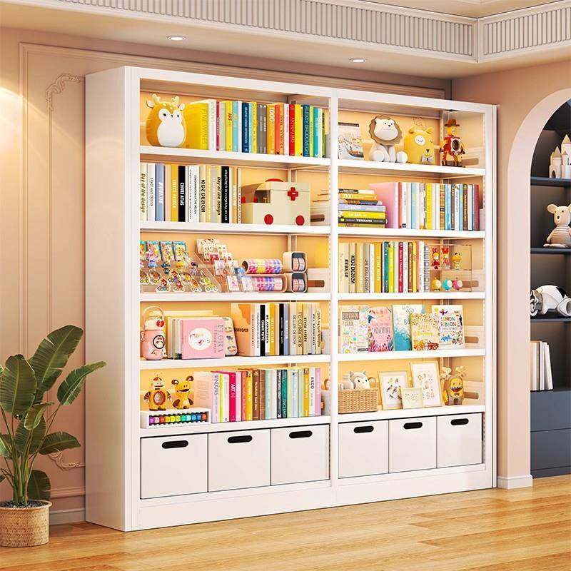 图书馆钢制书架家用落地置物架儿童书柜客厅绘本架简易铁艺储物架,畜牧/养殖物资,畜牧/养殖器械,淘宝优惠券,粉丝福利购,淘宝优惠卷