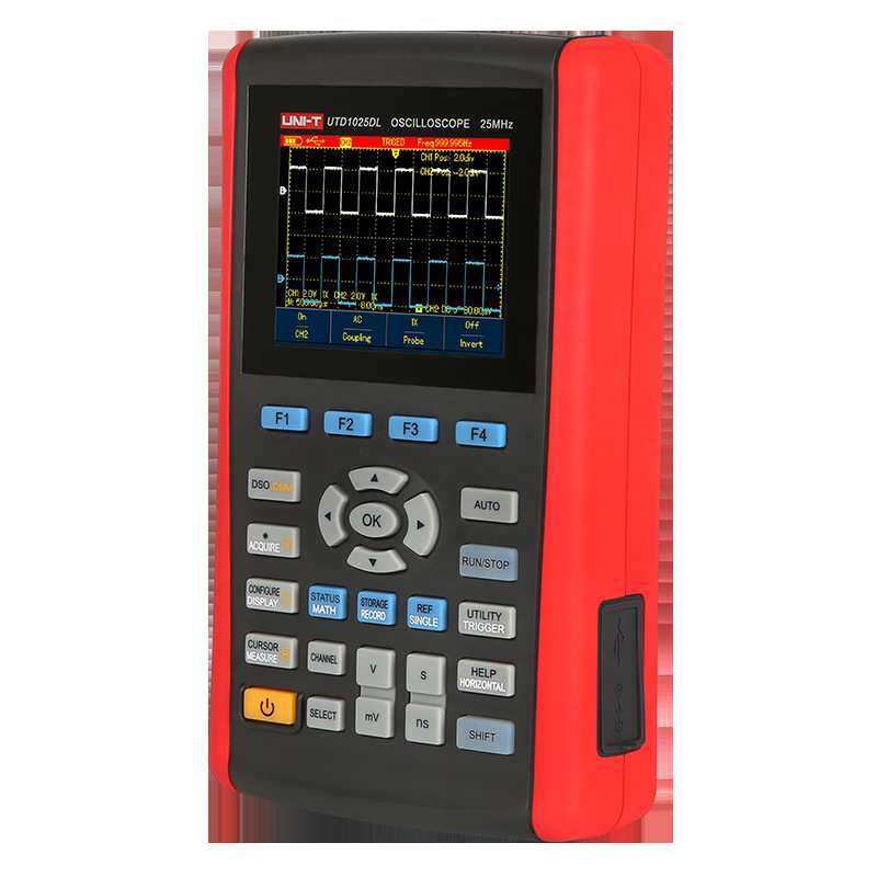 优利德（UNI-T）UTD1025CL 手持式数字存储示波器 25MHz