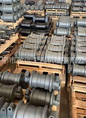 PC200/PC300/PC360挖掘机支重轮钩机履带行走轮地轮驱动轮