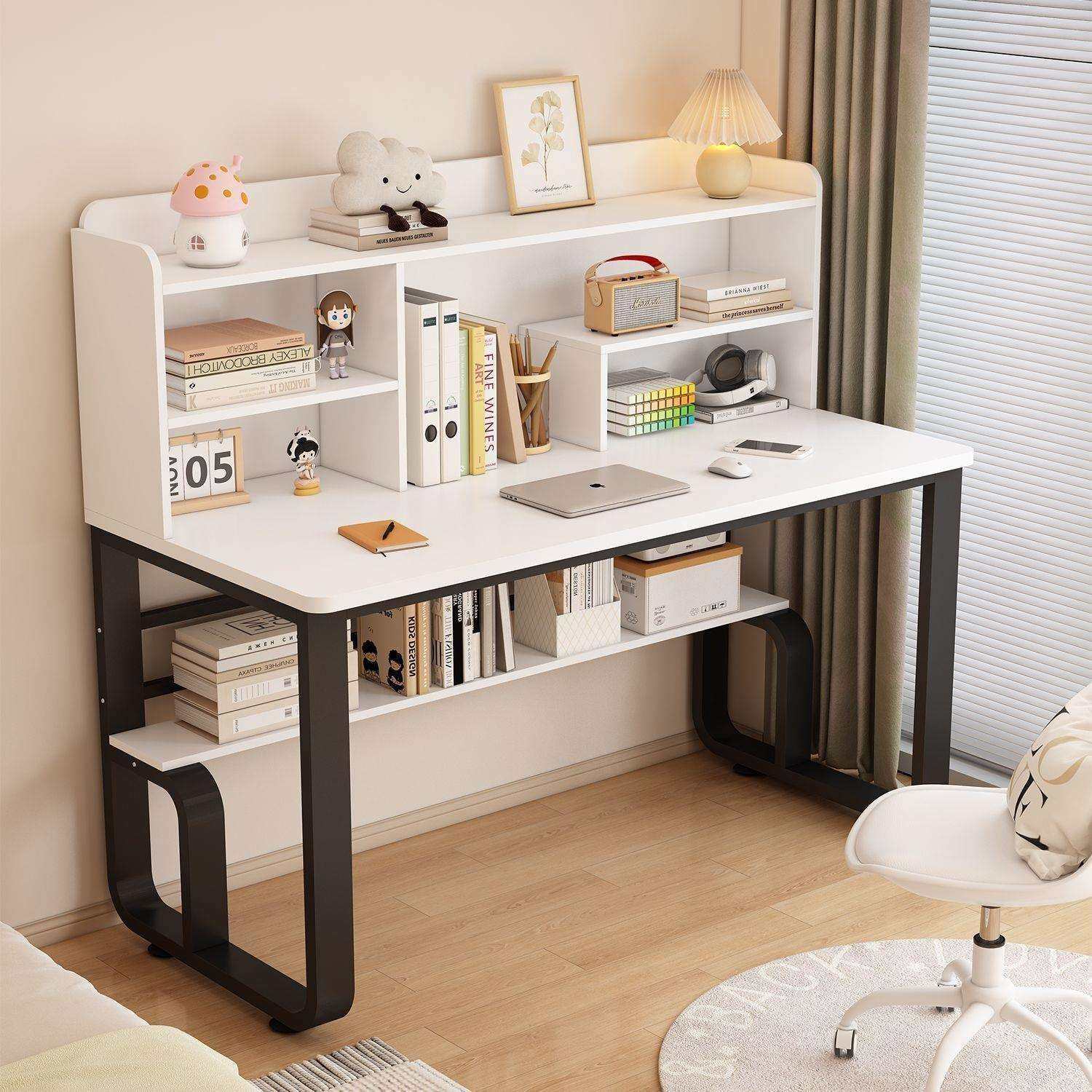 新款电脑桌办公桌家用台式小户型卧室书桌书架一体写字桌学习桌zz,电子元器件市场,其它元器件,淘宝优惠券,粉丝福利购,淘宝优惠卷