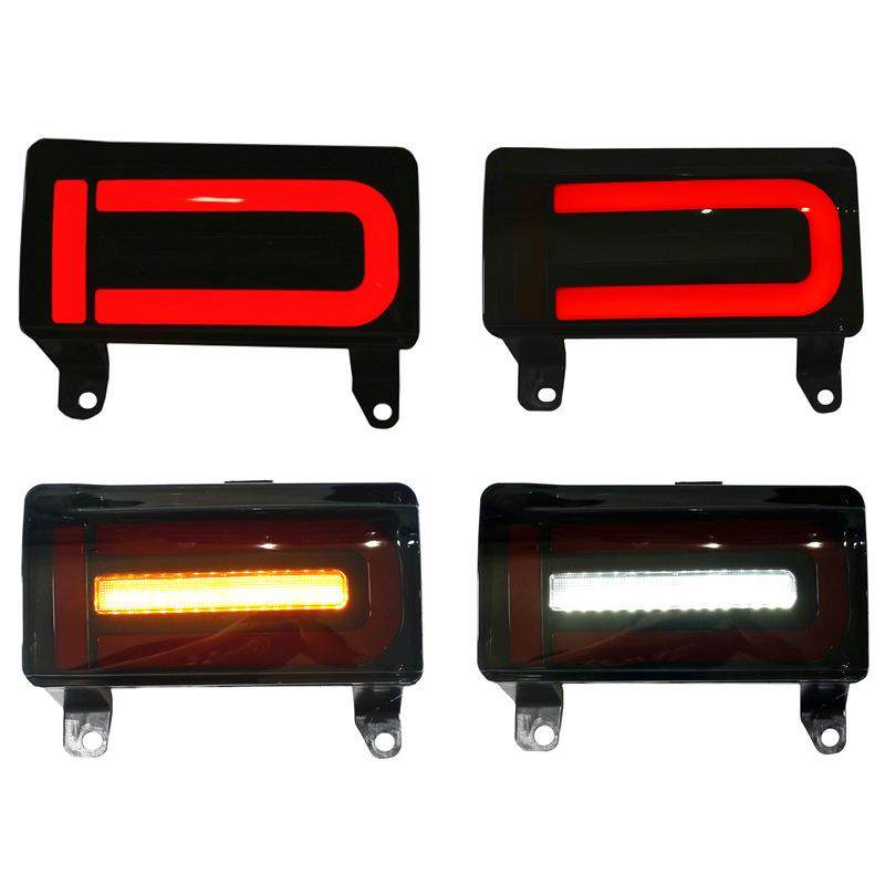 适用于丰田FJ酷路泽后杠灯改装大G款后雾灯LED流水灯总成后倒车灯,农用物资,其他肥料,淘宝优惠券,粉丝福利购,淘宝优惠卷