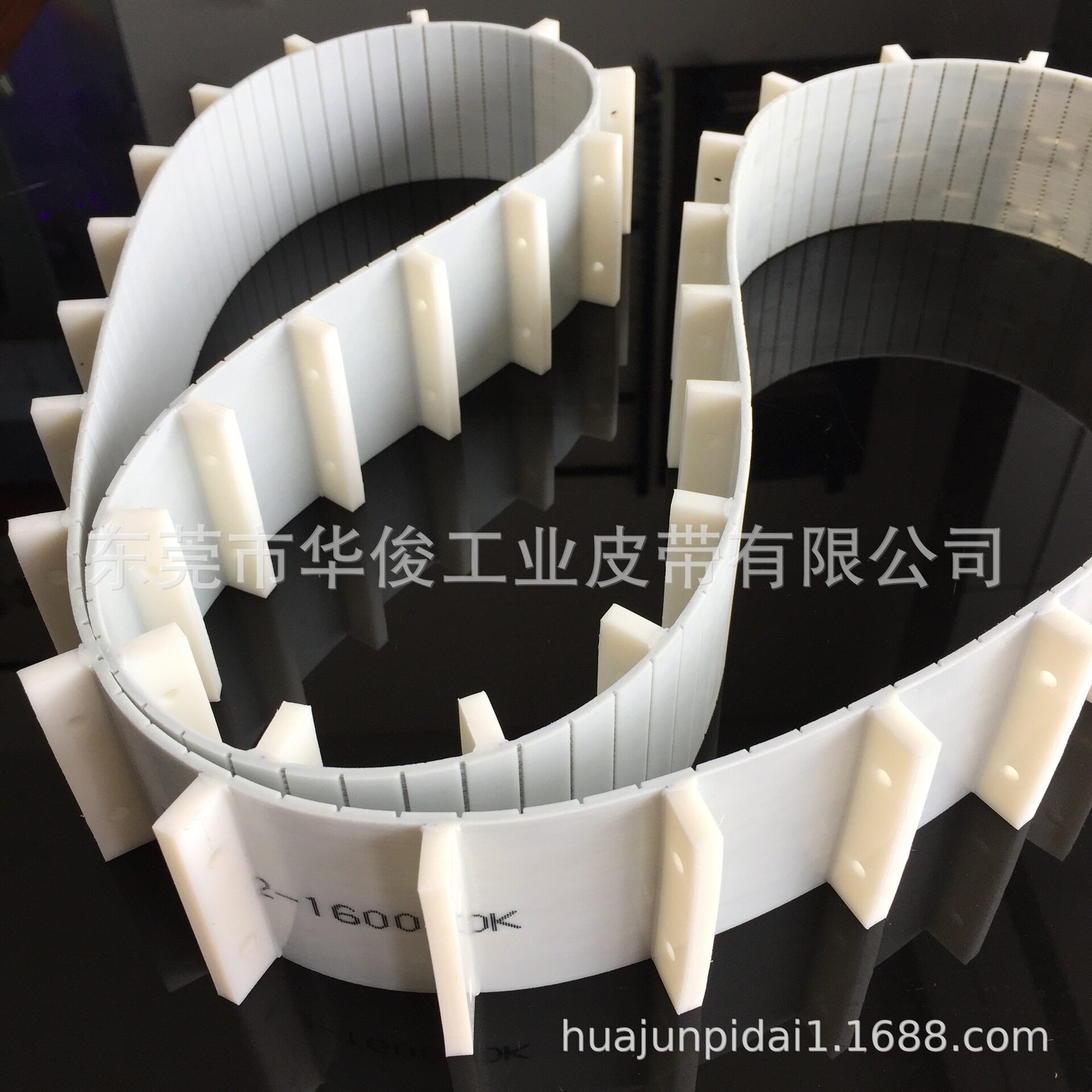 PU同步带加挡块异型同步带加工产品定位挡块同步带