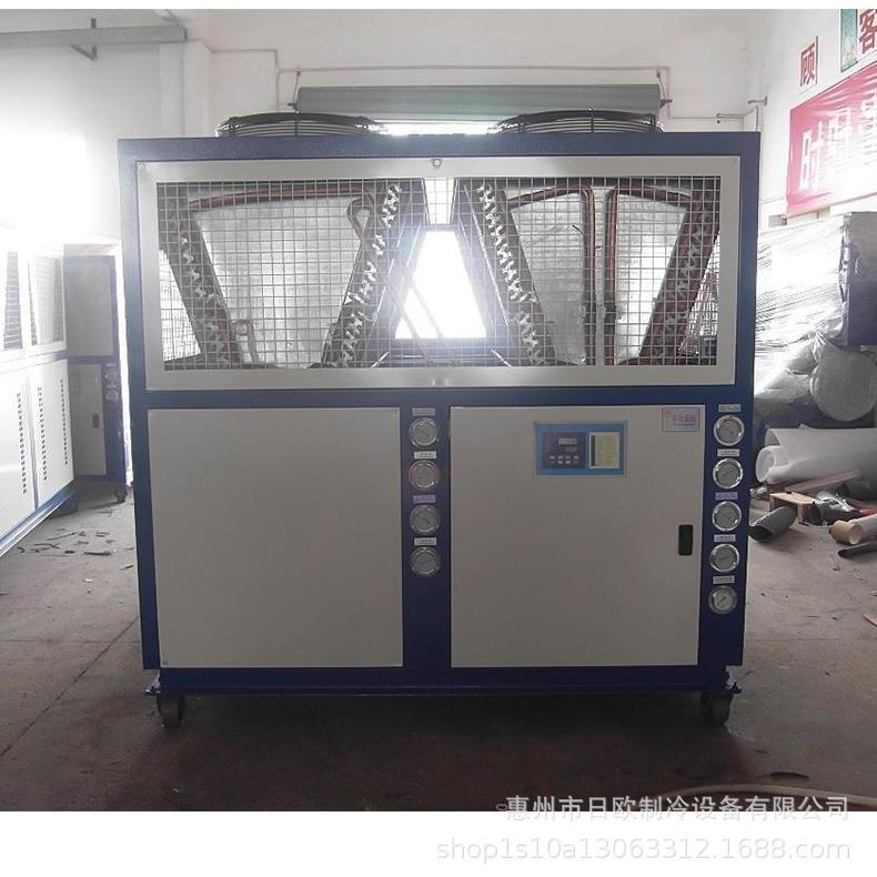 镀膜吹成膜型用冷水机日欧牌10GXC匹工业冰机冷却快制节水能工业