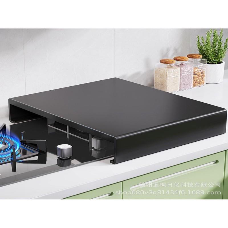 304不锈钢电磁炉支架底座液化瓦斯瓦斯灶盖罩桌灶台盖板置物架