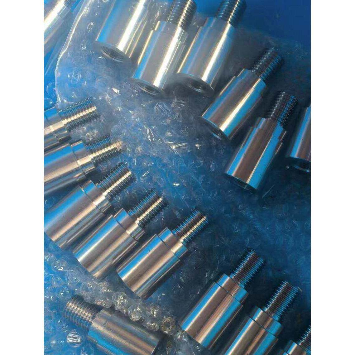 不锈钢加工非标直径车床打孔攻牙单头牙下料黑棒零切加工非标定制