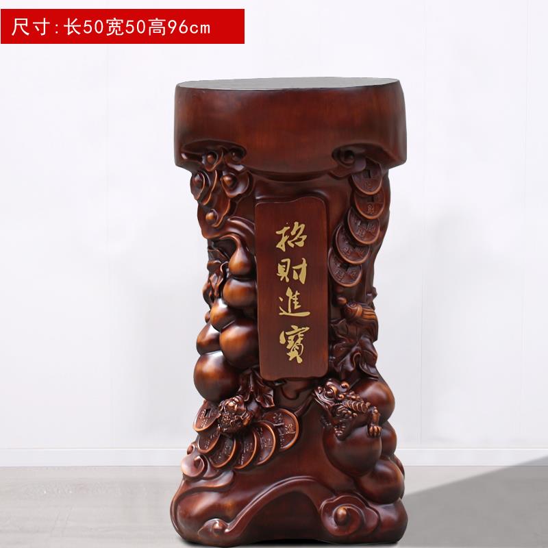 招财进宝通用底座金蟾貔貅摆件落地底座牛马船关公供桌供台工艺品