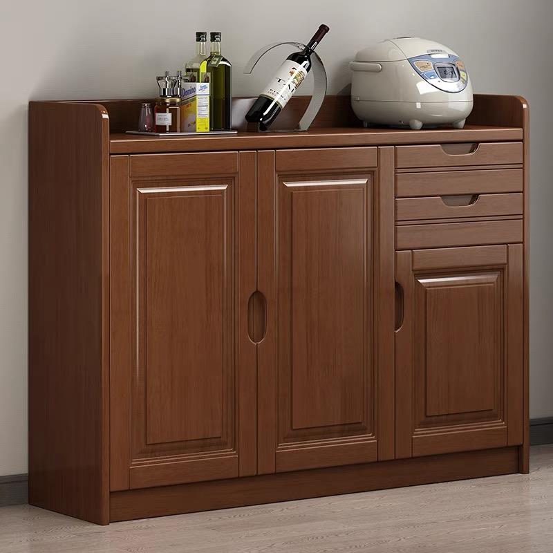 实木餐具柜现代极简主义酒柜柜墙低柜客厅办公室茶柜储物柜