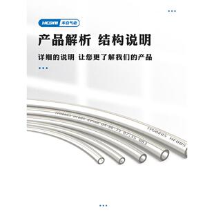 聚氨酯PU气管软管PU20*16外径20mm毫米内径16mm毫米大尺寸非标管