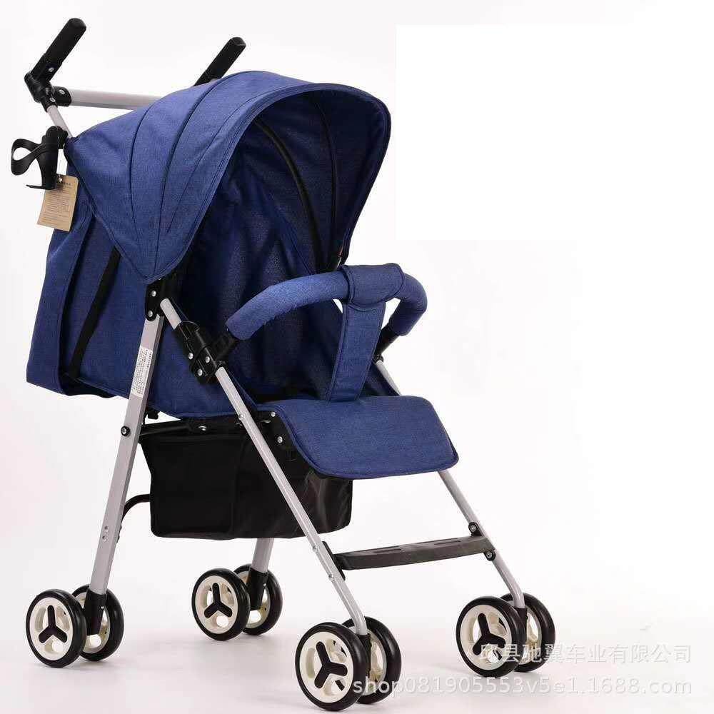 婴儿推车超轻便携式迷你手推车伞车可坐可躺0-4岁折叠儿童伞把车
