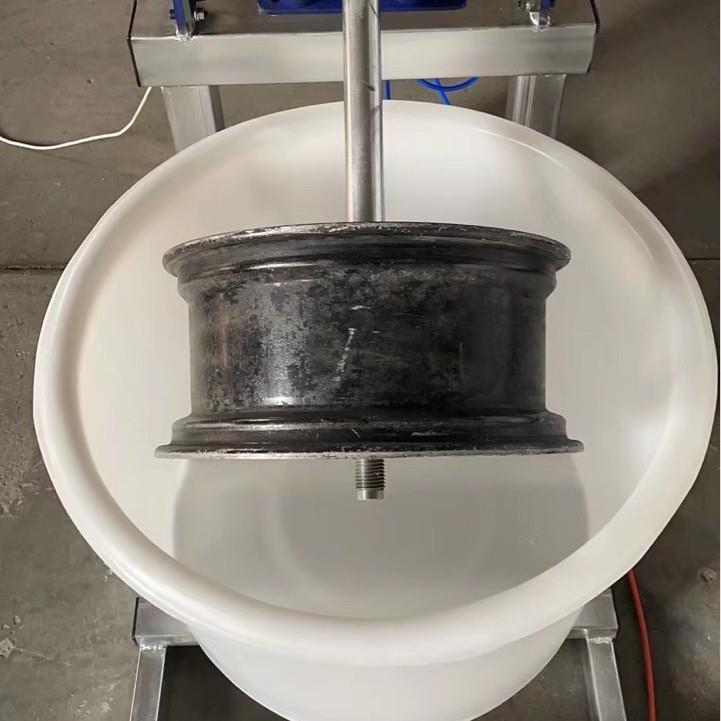 汽车轮毂打磨机抛光轮毂抛光机铝合金轮圈除锈打磨机光亮研磨电动
