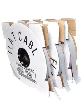 2651红边灰排线1.27灰排线LED显示屏排线镀锡铜8P-64P