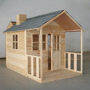 儿童游戏房组装移动小木屋防腐木树屋幼儿园户外互动实木房子凉亭