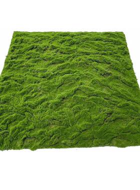 仿真苔藓草坪假青苔植物造景室内装饰配件墙草皮绿色绿植墙仿真花