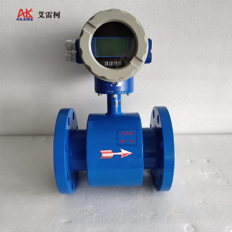 智能电磁流量计KT-100PTFE管道式电磁流量计DN100PN16