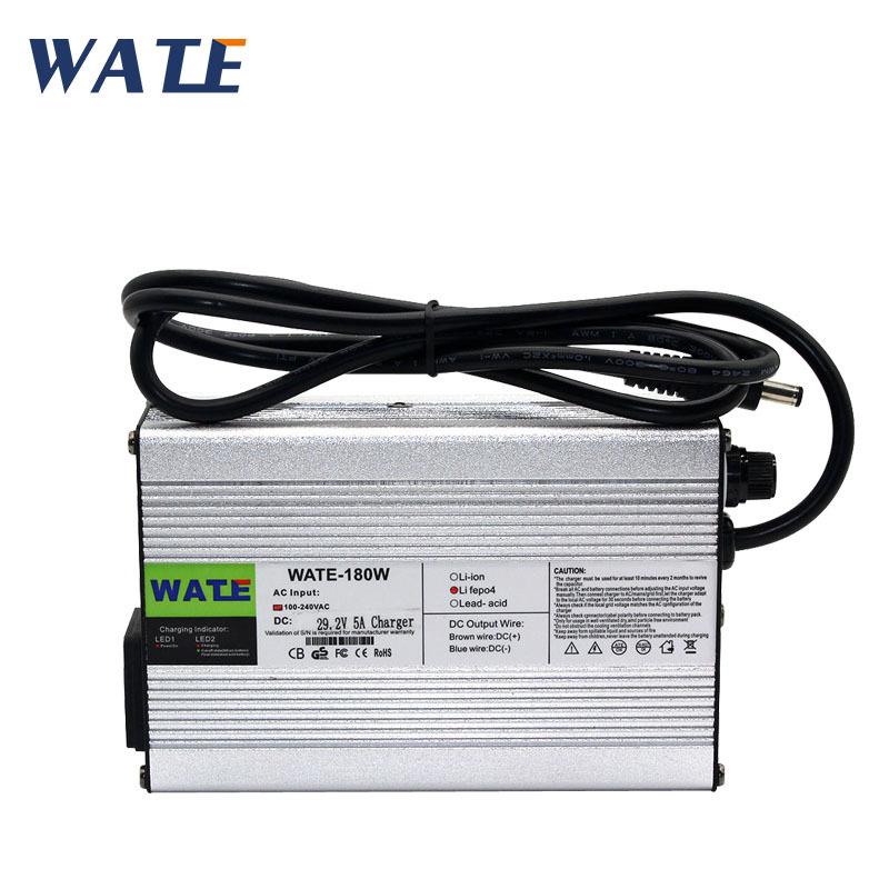 12V5A充电器13.8V铅酸电池智能充电器自动宽电压银色铝壳