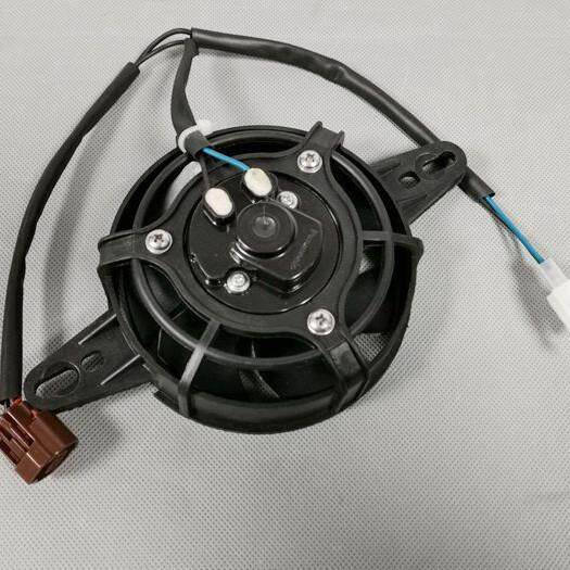 适用公路赛跑车R3摩托跑车水冷风扇宝雕新感觉趴赛水箱风扇散热器