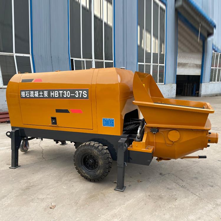 细石混凝土输送泵高压细石砂浆泵卧式二次构造柱泵