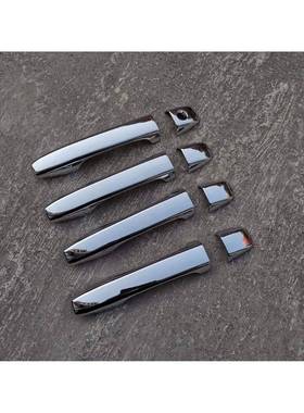 适用于10-15prius30series普锐斯拉手外拉手电镀碳纤钢琴黑