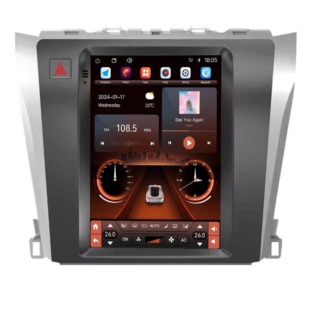 2012-2016凯美瑞车载智能导航仪10.4寸安卓导航智能一体