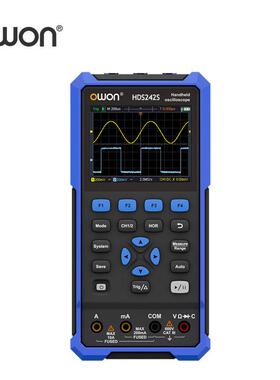 利利普(owon)HDS2102S双通道示波器100MHz数字示波器汽修万用表