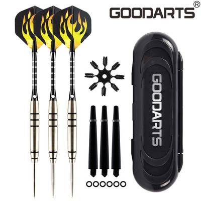 GOODARTS比赛钨钢飞镖针高档套装darts重型26