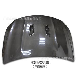 适用于奔驰CLA 开孔机盖配件 A级碳纤维引擎盖W117机盖碳纤改装